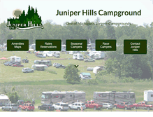 Tablet Screenshot of juniperhills.com